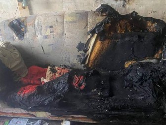 В Сморгони работник МЧС спас человека из горящей квартиры