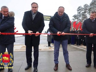 Новый участок объездной дороги открыли у городского поселка Мир