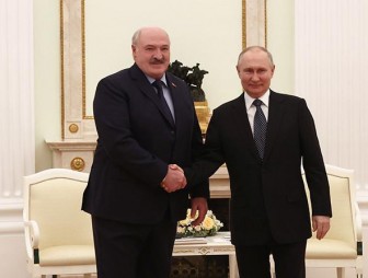 Александр Лукашенко и Владимир Путин в ходе переговоров накануне ВГС приняли решение по всем вопросам