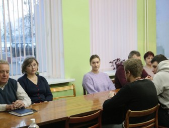 Председатель Мостовского райисполкома Андрей Санько встретился с трудовым коллективом КСУП «Озеранский»