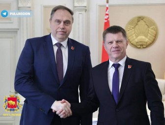 Губернатор Гродненской области провел рабочую встречу с председателем Федерации профсоюзов Беларуси