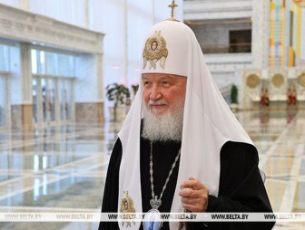 Лукашенко поздравил Патриарха Кирилла с днем тезоименитства