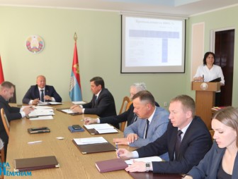 На заседании Мостовского райисполкома подведены итоги развития района за 1 квартал 2024 года