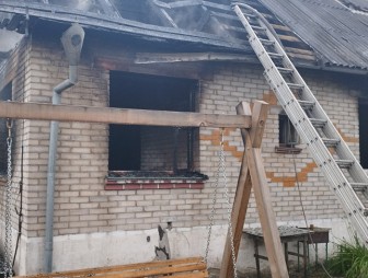 В Мостовском районе при пожаре погиб пенсионер