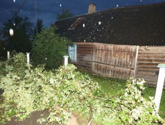 Житель Зельвенского района: 10 минут ветра, в окно глядим - а крыш на домах уже нет