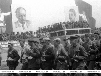 Подвиг партизан не забыт. К 80-летию со дня проведения уникального партизанского парада в Минске