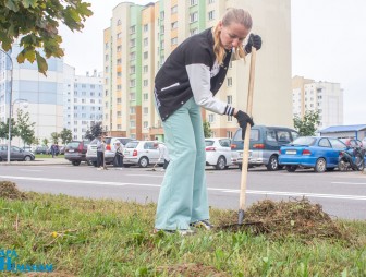 'С любовью к родному городу'. В субботнике приняли участие работники управления образования и СШ №5