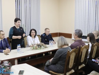 Встреча в рамках электоральной кампании состоялась в коллективе Мостовского филиала Гродненского ОПО