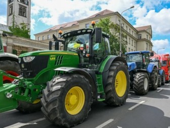 В Польше фермеры провели акцию протеста против аграрной политики правительства