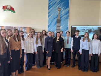 Уроки памяти. Помощник прокурора Мостовского района Анастасия Бальцевич провела «Уроки памяти»