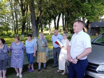 Вопрос водоснабжения деревни Деньковцы – на контроле у председателя Мостовского сельисполкома Людмилы Рогацевич