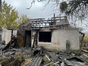 Пожар жилого дома в агрогородке Милевичи