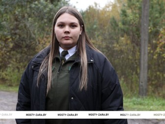 От «Лесного дозора» к мастеру леса. Ангелина Копач успешно трудится в Куриловичском лесничестве