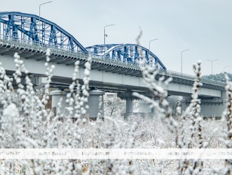 ФОТОФАКТ. Недолговечная ноябрьская зима на Мостовщине