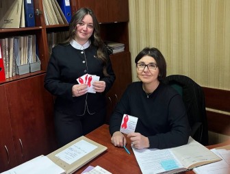 Акция «Красная лента» в Мостовской сельхозтехнике