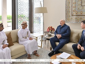 Лукашенко ознакомился с реализацией дорожной карты сотрудничества Беларуси и Омана