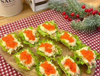 Закуска на чипсах