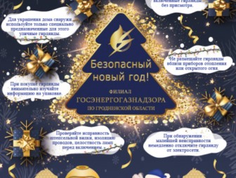 Что бы праздники прошли безопасно!