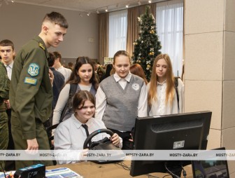 Щит патриотизма: в районном центре культуры прошёл день открытых дверей военных факультетов со всей Беларуси