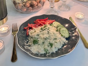 Соус с грибами и беконом + спагетти