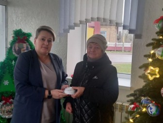 С заботой об односельчанах: в Лунненском сельсовете установили АПИ в домах граждан из зоны риска