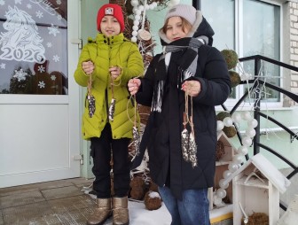 «Эскимо» для птиц приготовили воспитанники филиала Мостовского районного центра творчества детей и молодёжи