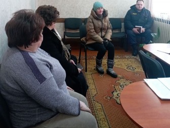 В зоне риска: в Лунненском сельсовете прошло заседание ОПОП