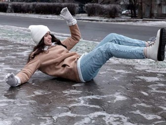 Будьте осторожны! Правила безопасного передвижения в гололед