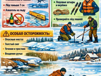 Безопасность прежде всего: правила подлёдной рыбалки