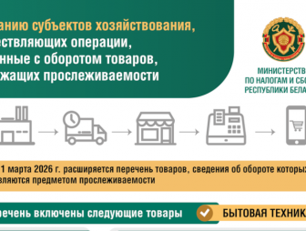 С 1 марта расширяется перечень товаров, подлежащих прослеживаемости