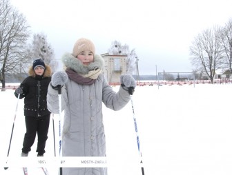 Ученики Куриловичской средней школы сделали лыжный тур выходного дня в Липичанскую пущу