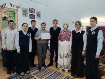 Свае вершы чыталі настаўніца і вучні. У Курылавіцкай школе цікава прайшлі мерапрыемствы Тыдня роднай мовы