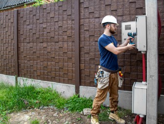 Электросчётчик за пределами дачи?