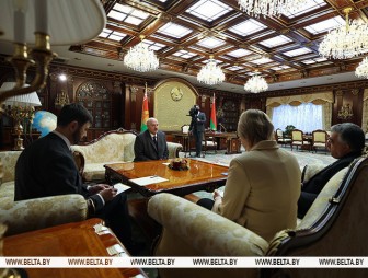 Александр Лукашенко встретился с послом Ирана