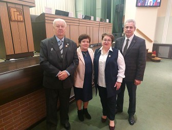 Делегация Мостовского районного совета ветеранов  принимает участие в отчётно-выборной конференции Гродненского областного совета Белорусского общественного объединения  ветеранов
