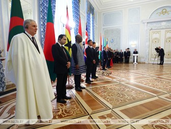 Александр Лукашенко принял верительные грамоты послов 10 государств