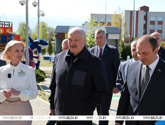 Пример райцентра с развитой социальной инфраструктурой. Что Александру Лукашенко показали в Петрикове