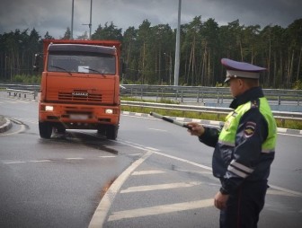 Грузовые автомобили под пристальным контролем!