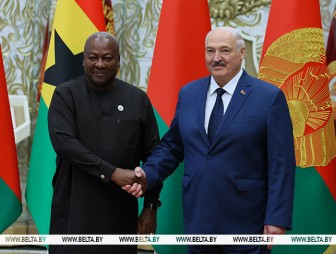Александр Лукашенко заявил о начале новой главы в двустороннем сотрудничестве Беларуси и Ганы