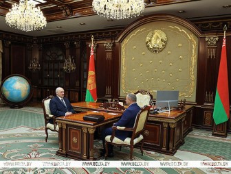 Международные задачи и спорт. Александр Лукашенко принял с докладом президента НОК