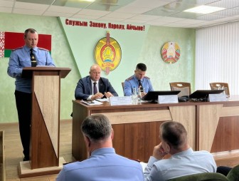 Положительную динамику нужно закрепить: в Мостовском РОВД подвели итоги служебной деятельности за первое полугодие 2026 года