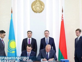 Гродненская и Костанайская области подписали дорожную карту по развитию сотрудничества на 2027-2029 годы