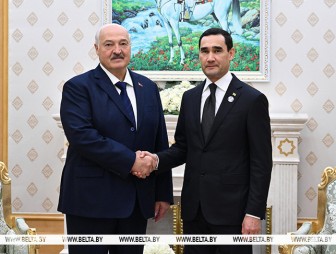 Александр Лукашенко встретился с Президентом Туркменистана