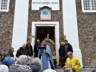 Как храм Покрова Пресвятой Богородицы д. Белавичи встретил свой главный престольный праздник