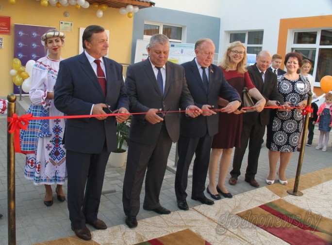 В Гродно открыт первый энергоэффективный детский сад