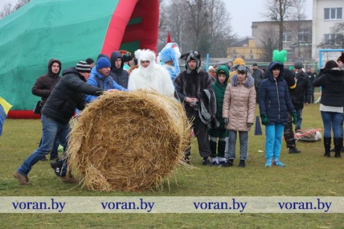 Спортивные старты на «Дожинках» в Вороново