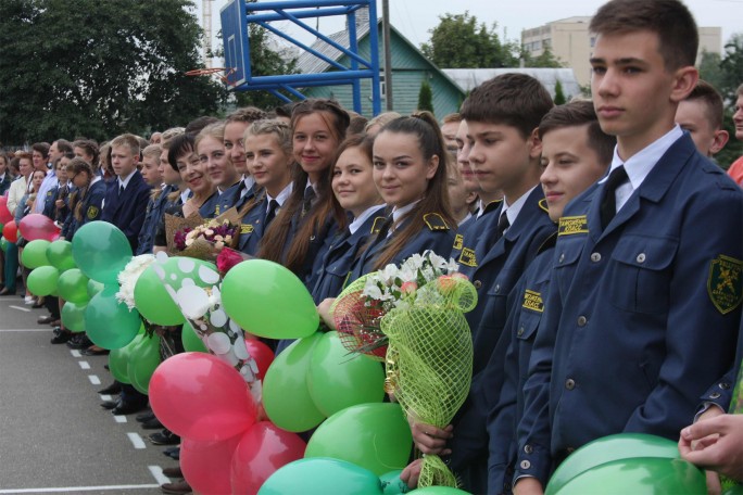 92 % выпускников специализированного таможенного класса СШ № 13 г. Гродно стали студентами высших учебных заведений страны