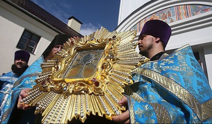В Гродно прибыла древняя чудотворная икона Божией Матери из Жировичской обители