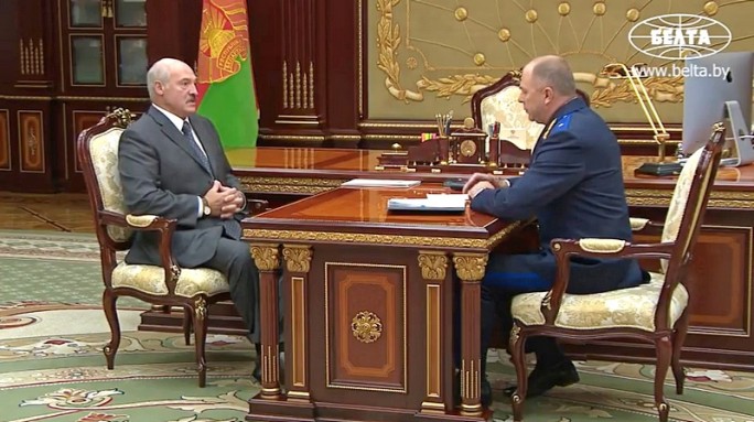 Лукашенко принял с докладом председателя Следственного комитета