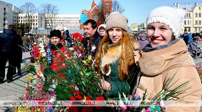 Католики празднуют Вход Господень в Иерусалим